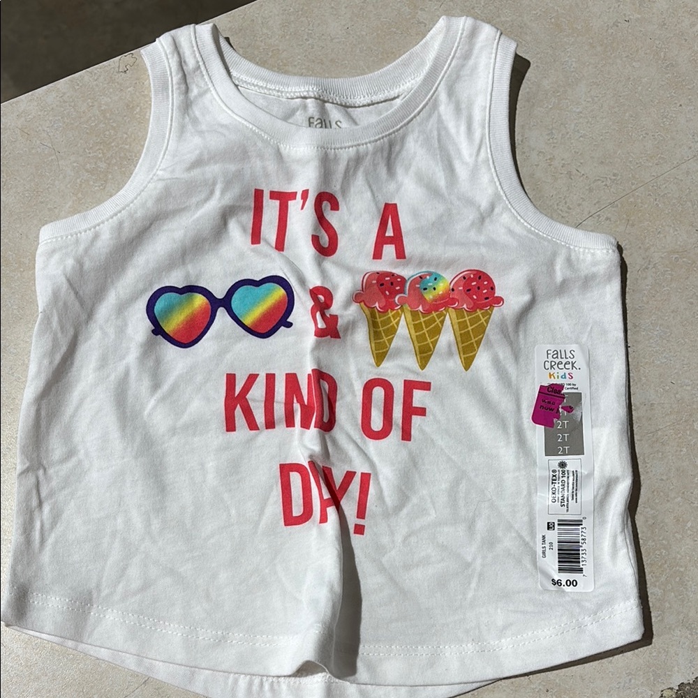 Falls Creek It’s a 🕶️ and 🍦🍦 Kind of Day! Tank Top